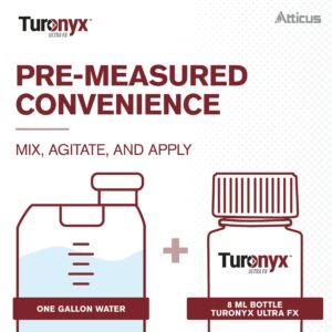 Turonyx Ultra FX Insecticide (2 x 8 mL) by Atticus – Compare to The Leading Brand – Pest Control for Indoor and Outdoor Use – Ants, Beetles, Roaches, Spiders, Fleas, Flies, Ticks