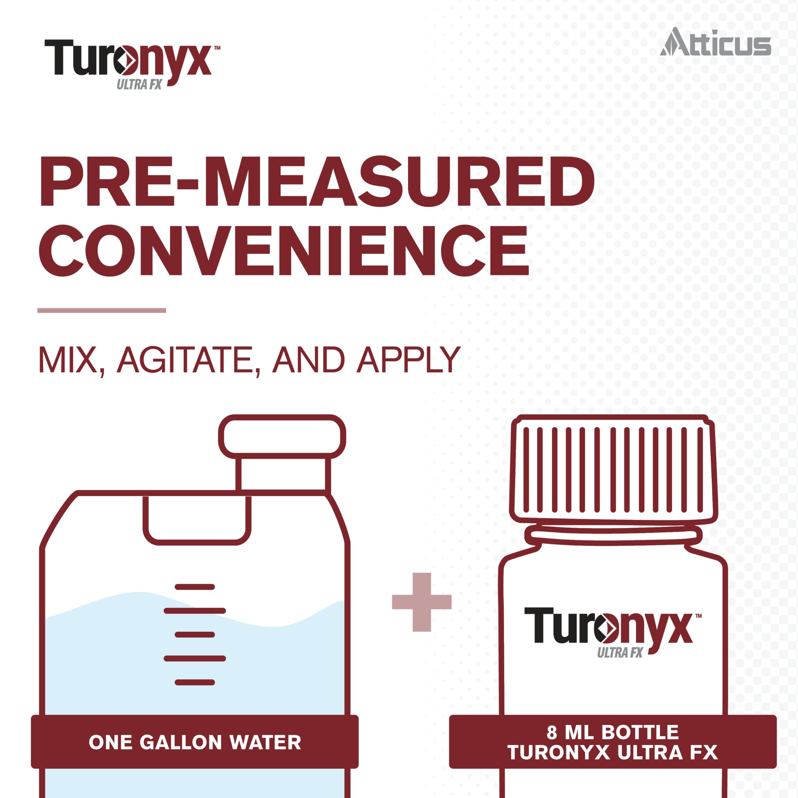 Turonyx Ultra FX Insecticide (8 mL) by Atticus – Compare to The Leading Brand – Pest Control for Indoor and Outdoor Use – Ants, Beetles, Roaches, Spiders, Fleas, Flies, Ticks