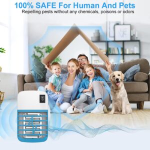 Mosquito Zapper 6 Pack- Indoor Advanced Electric Insect Killer, Wide Coverage, Safe & Silent, UV Attraction, Ideal for Home Use