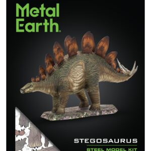 Metal Earth Stegosaurus Dinosaur Color 3D Metal Model Kit Fascinations