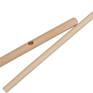 2 Pcs Wooden Crepe Maker Pancake Batter Spreader Stick Kitchen Cooking Utensils Tools for Restaurant Canteen Specially Supplies Practical Treatment Crepe Makers Specialty Appliances