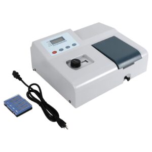 lab spectrophotometers, digital vis spectrophotometer, visible spectrophotometer wavelength range 350-1020nm, tungsten lamp lab equipment