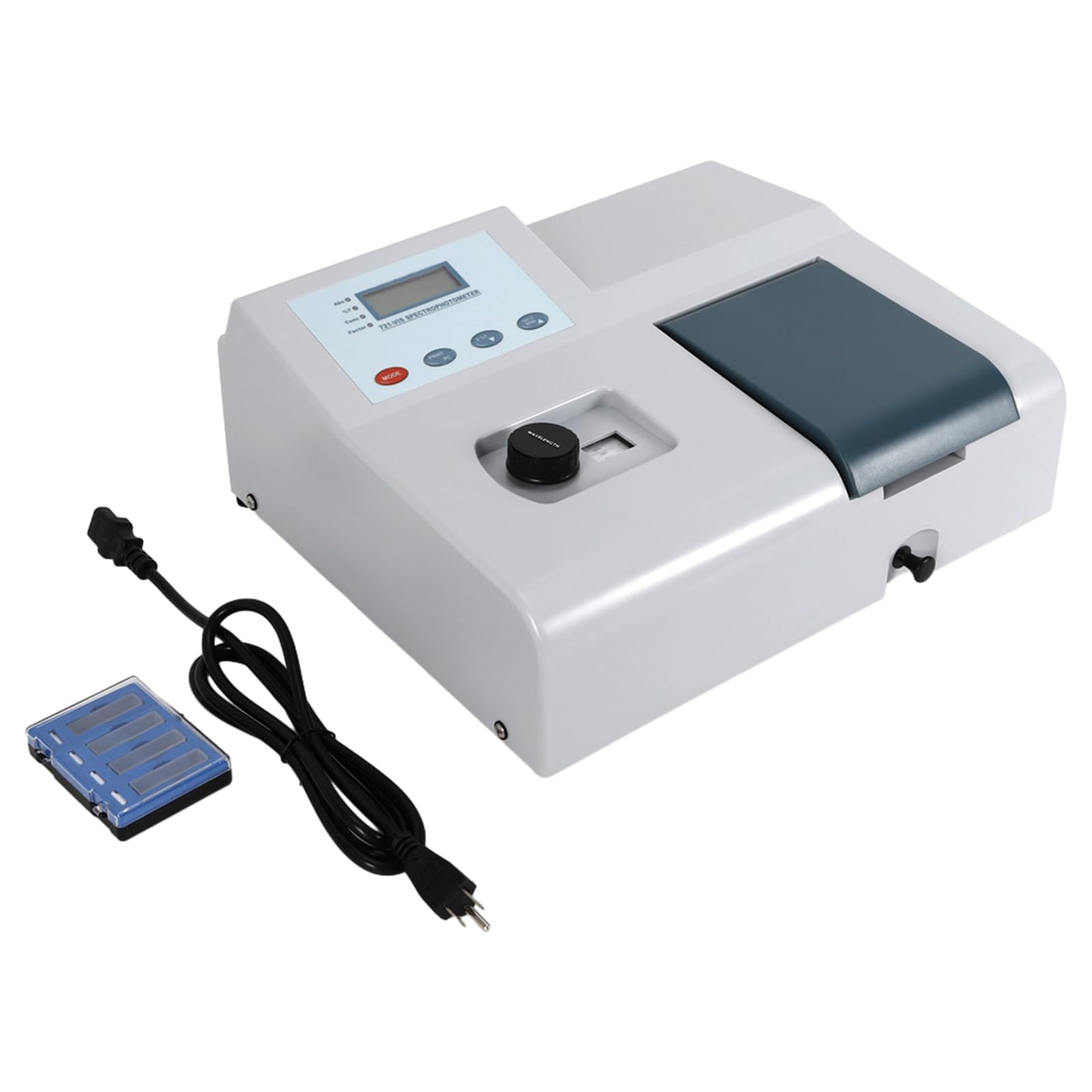 Lab Spectrophotometers, Digital Vis Spectrophotometer, Visible Spectrophotometer Wavelength Range 350-1020nm, Tungsten Lamp Lab Equipment