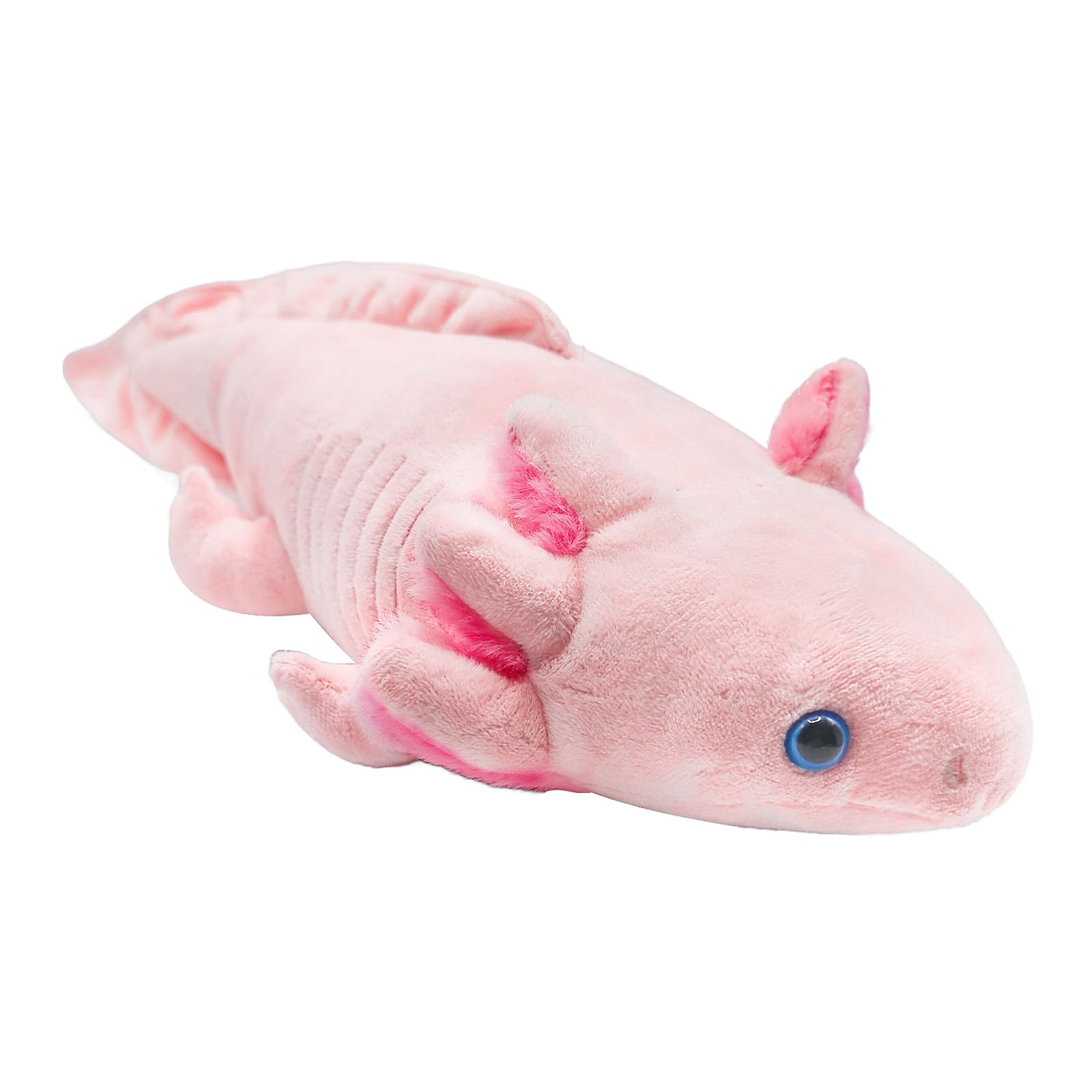 Roqei Axolotl Plush - Soft Axolotl Stuffed Animal Plush Toy,19 Inch Cute Salamander Plush Pillow, Kawaii Plushie Toy, Axolotl Gifts for Kids and Youth (Pink)