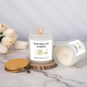 New Mom Gifts, Gifts for Pregnant Women, Gifts for New Mom, Best Gifts for Expecting Mom, Pregnancy Gifts for Expecting Mom, Mother to be Gifts, Handmade Natural Soy Wax Candle