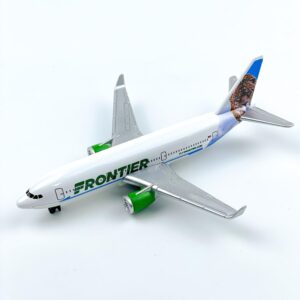 aviamuse model airplane, frontier planes model aircraft suitable for collection and christmas, birthday gifts