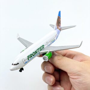 AVIAMUSE Model Airplane, Frontier Planes Model Aircraft Suitable for Collection and Christmas, Birthday Gifts