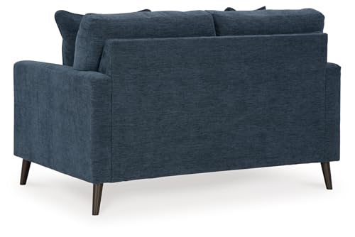 Signature Design by Ashley Bixler Loveseat, 57" W x 38" D x 37" H, Blue