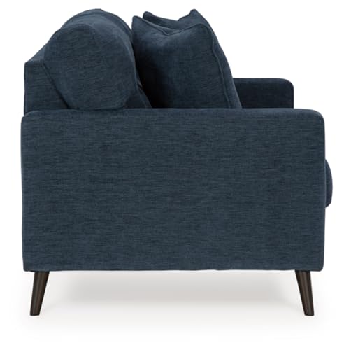 Signature Design by Ashley Bixler Loveseat, 57" W x 38" D x 37" H, Blue