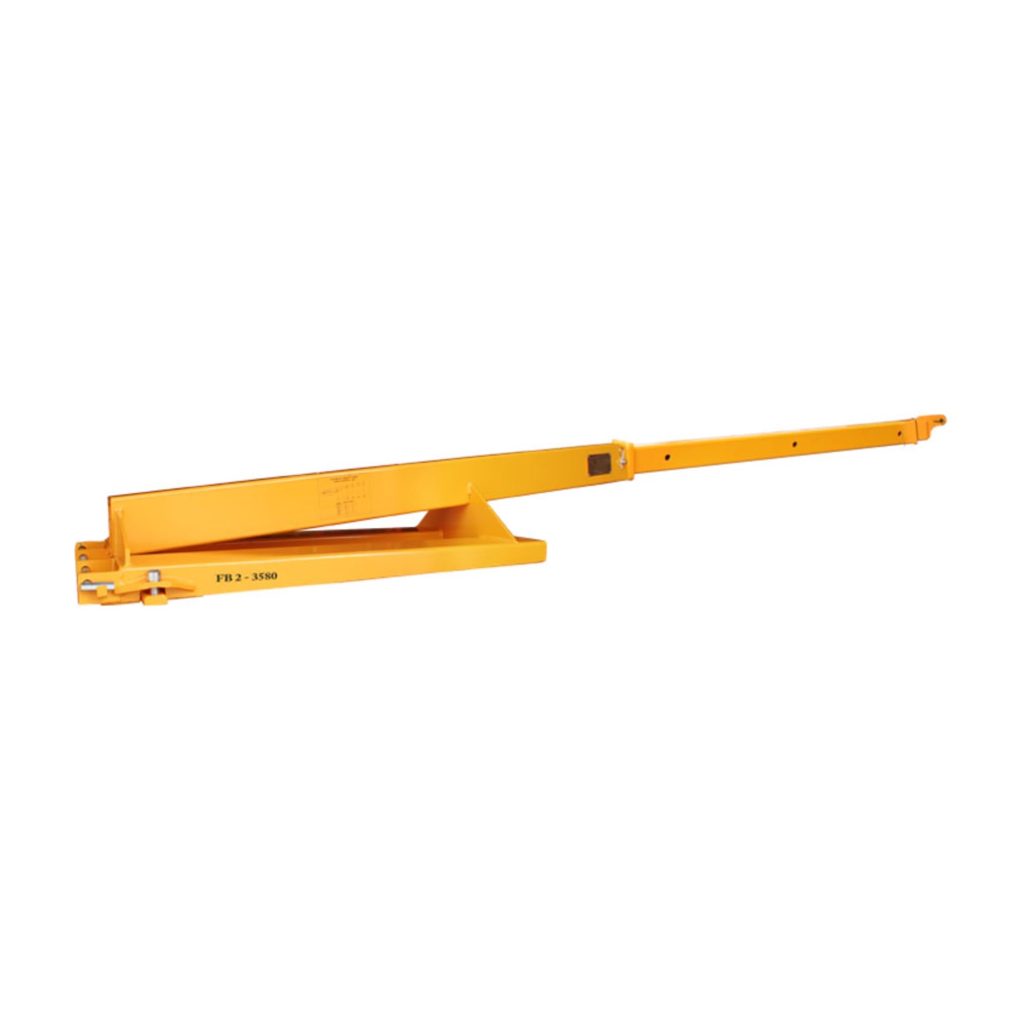 Aardwolf Forklift Boom FB2-3580 - Premium Telescoping Two-Section Rectangular Tube Steel Boom for 3-Tonne -Forklift Boom - Ensuring Strength, Reliability, and Safety