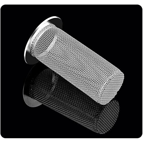 Multifunctional Stainless Steel Floor Drain Filter Mesh Filter Hair Bathroom Kitchen Sink Anti-Blocking Strainer Shower Bathtub Hair Catcher Sink Drain Stopper Shower Drain Hair