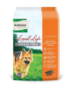 nutrena loyall life grain all life stages beef with sweet potato receipt dog food, 30 pound (pack of 1)