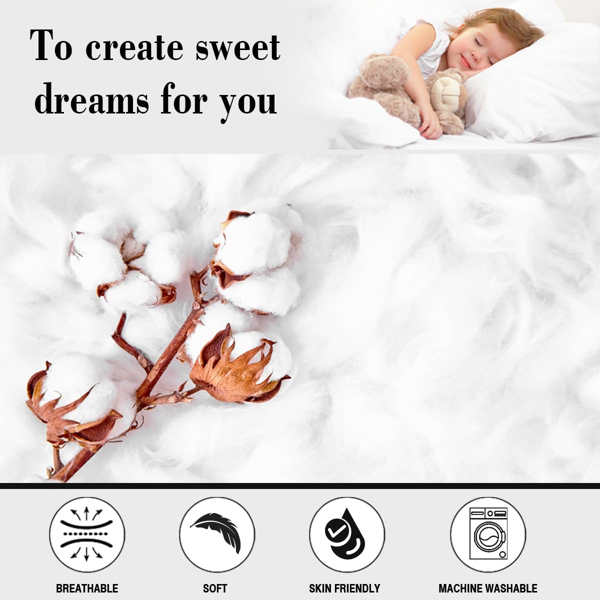 Feelyou Fox Duvet Cover 100% Cotton Boys Girls Twin Size Cute Cartoon Fox Bedding SetWoodland Fox Comforter Cover Set Wild Animal Bedspread Cover Room Decor Cherry Blossoms Bedclothes Zipper