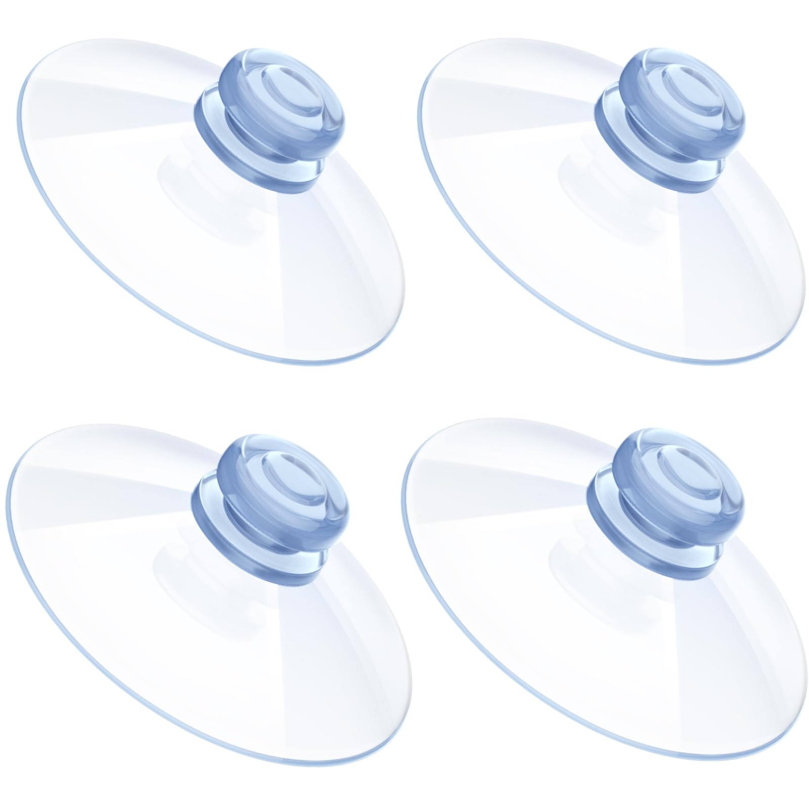 MURLONG Suction Cups for Sponge Holder,Replacement Sponge Holder Suction,Kitchen Sink Caddy Suction Cup,Suction Cups for Sink Caddy,Suction No Drilling,Suction Kitchen Hooks Strong Suction-4 Packs