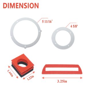 ZTTM Gasket Kit for Carrier Draft Inducer Motor Housing 320887-751