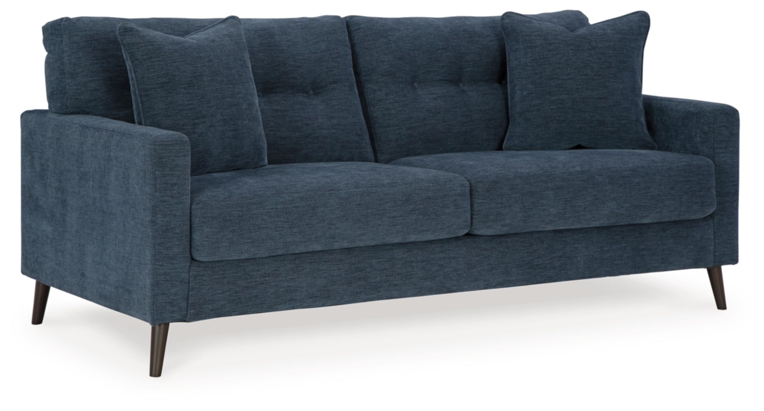 Signature Design by Ashley Bixler Sofa, 79" W x 38" D x 37" H, Blue