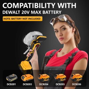 Cordless Tile Vibration Leveling Machine, for De-walt 20V Max Battery, Labfintom Tiler Vibrator Tool with 8 Adjustable Speed, Suction Cup, Package Bag Include for Floor, Tile, Wall (Tools Only)