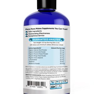 Dog Anxiety Relief - Faster Absorption Than Hemp Calming Chews for Dogs - Dog Calming Chews Alternative - Hemp Oil and Melatonin for Dogs - Liquid Dog Calming Treats for Thunder, Fireworks, Sleep Aid