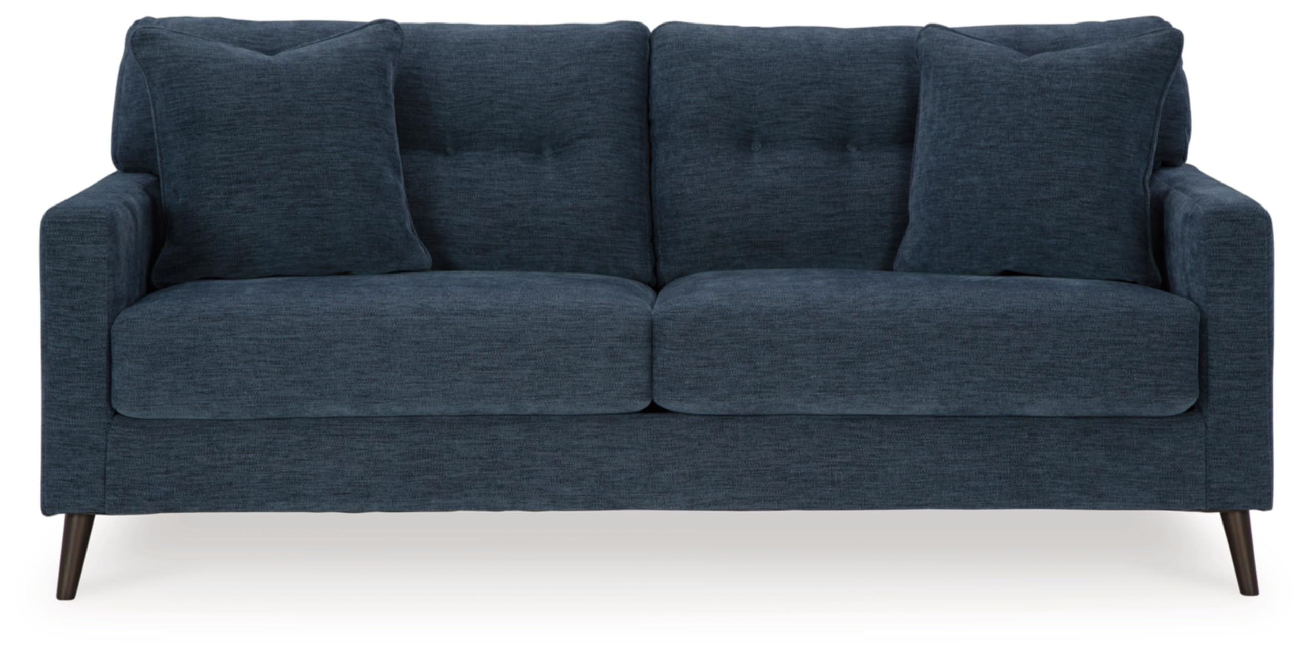 Signature Design by Ashley Bixler Sofa, 79" W x 38" D x 37" H, Blue