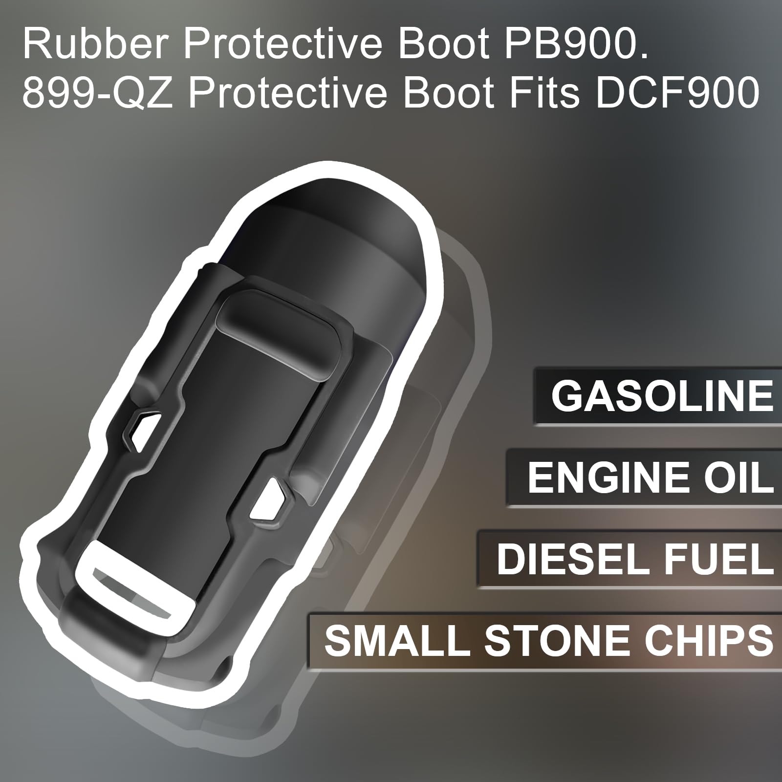 1pcs N918391 Rubber Protective Boot PB900.899-QZ for DCF899 DCF900 DCF900NT Impact Wrench Parts