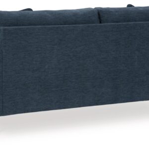 Signature Design by Ashley Bixler Sofa, 79" W x 38" D x 37" H, Blue