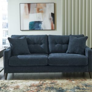 Signature Design by Ashley Bixler Sofa, 79" W x 38" D x 37" H, Blue