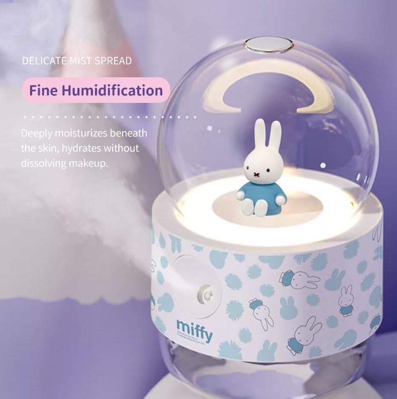 Miffy Crystal Ball Mist Humidifier - Romantic Gift Choice(Pink)