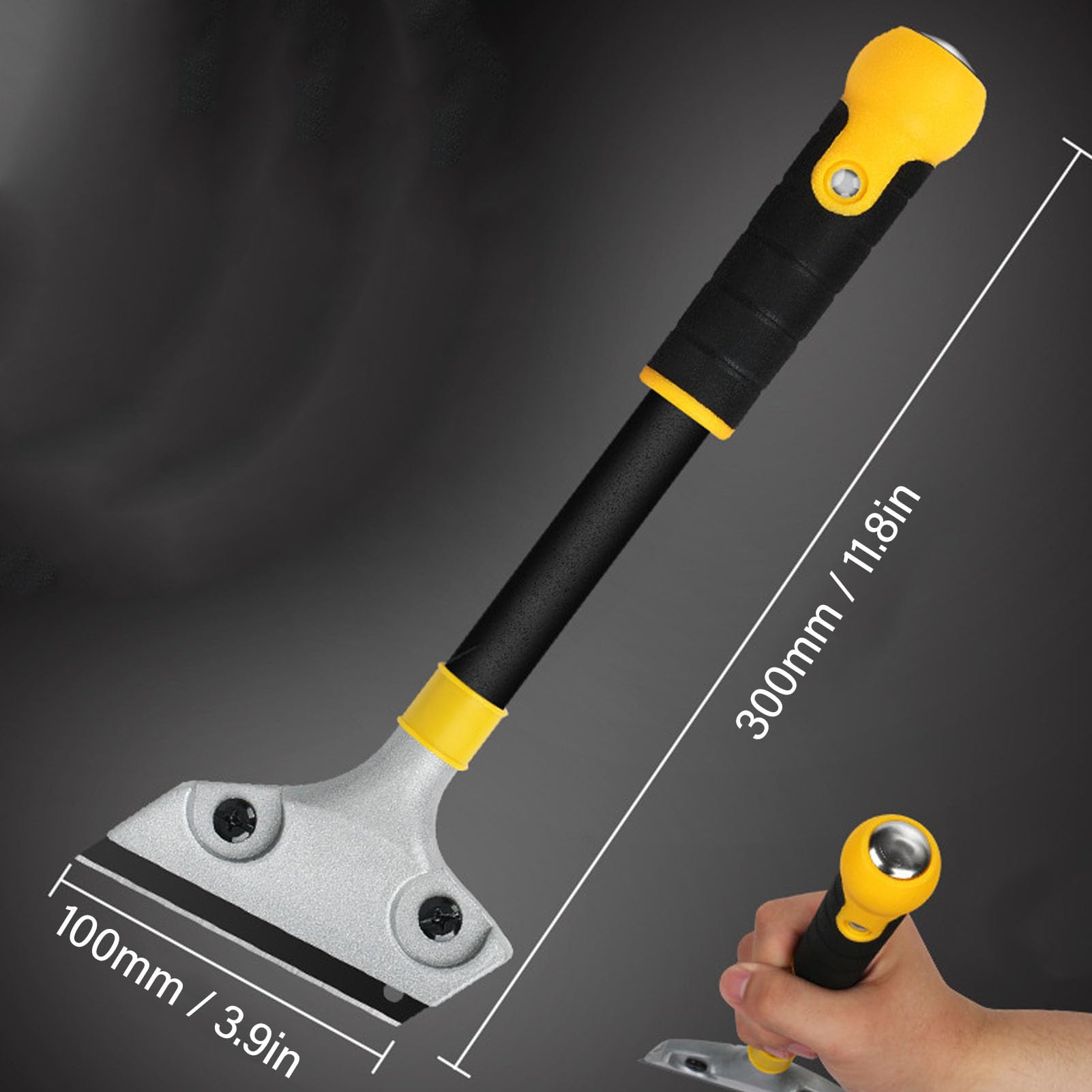 Cleaning Scraper Tile Cleaning Shovel Grout Paint Scraping Tool Multifunctional Caulk Remover Scraper for Wall Glass Marble