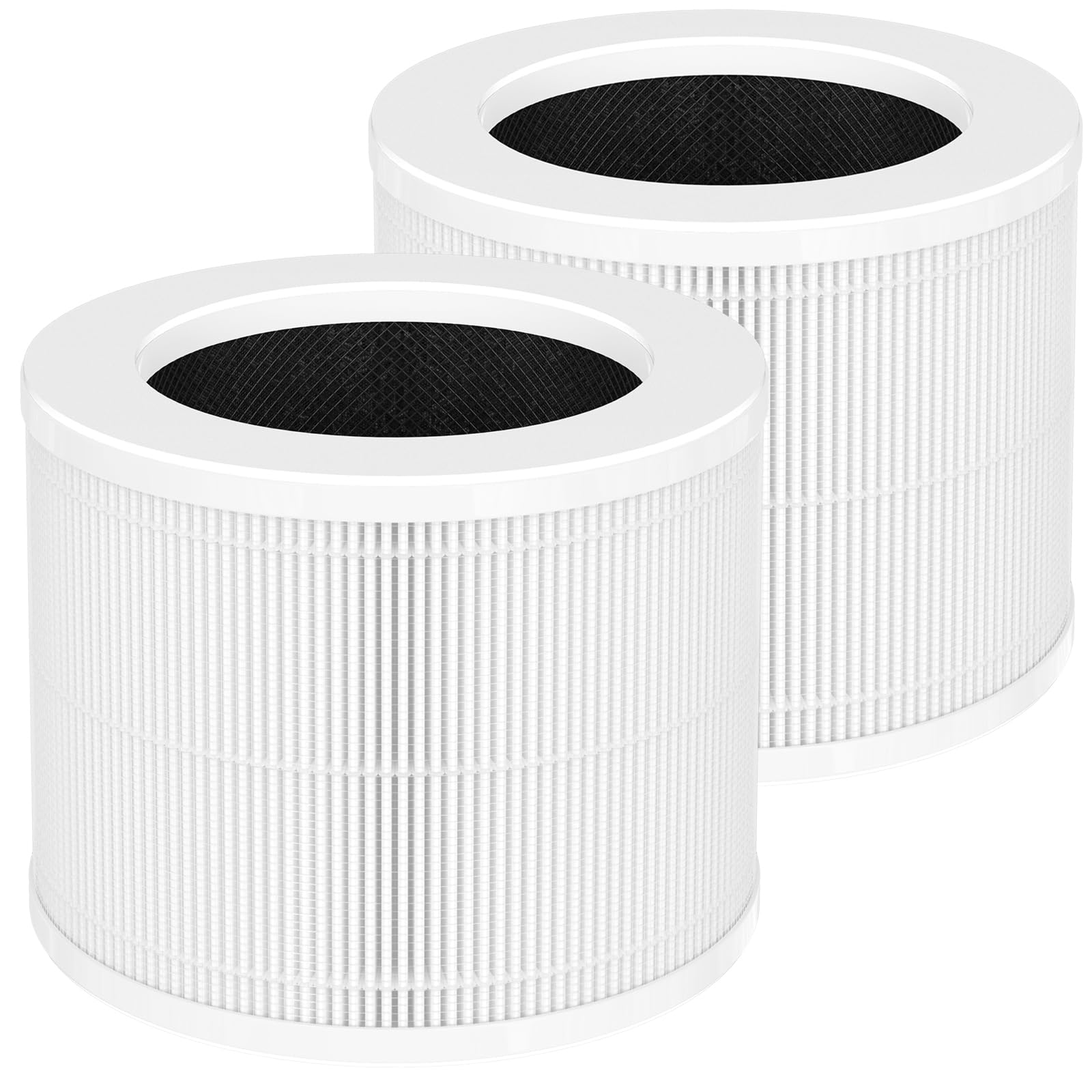 Breabetter 2-Pack T10 True HEPA Replacement Filter Compatible with FULMINARE T10 Purifier, 3-in-1 Filtration Filter