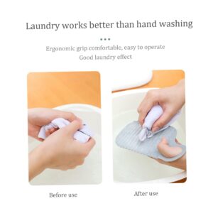 bbJJbbY Mini Washboards Thicken Hand Washing Wash Board Handheld Washboard for Clean Laundry Cloths 2PCS Grey Home Supplies