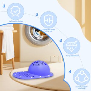 ZHUOMINGJIA Silicon Hat Washer Cage，Suitable For Dishwashers，Dryer，Can Be Reused，Maintain The Shape Of The Hat， For Adults And Kids Ball Caps,Flat & Curved Hats