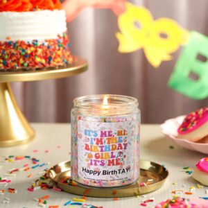 Taylor Birthday Candle, Birthday Gift Ideas and Party Decorations for Girls Boys, Birthday Gifts Merch Supplies, Gifts for Women & Men, Happy Birthday Candle