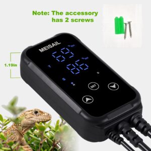 MEISAIL Humidity Controller Greenhouse Shiitake Mushrooms Humidifying dehumidifier Humidity Control Humidity Controller for Grow Tent