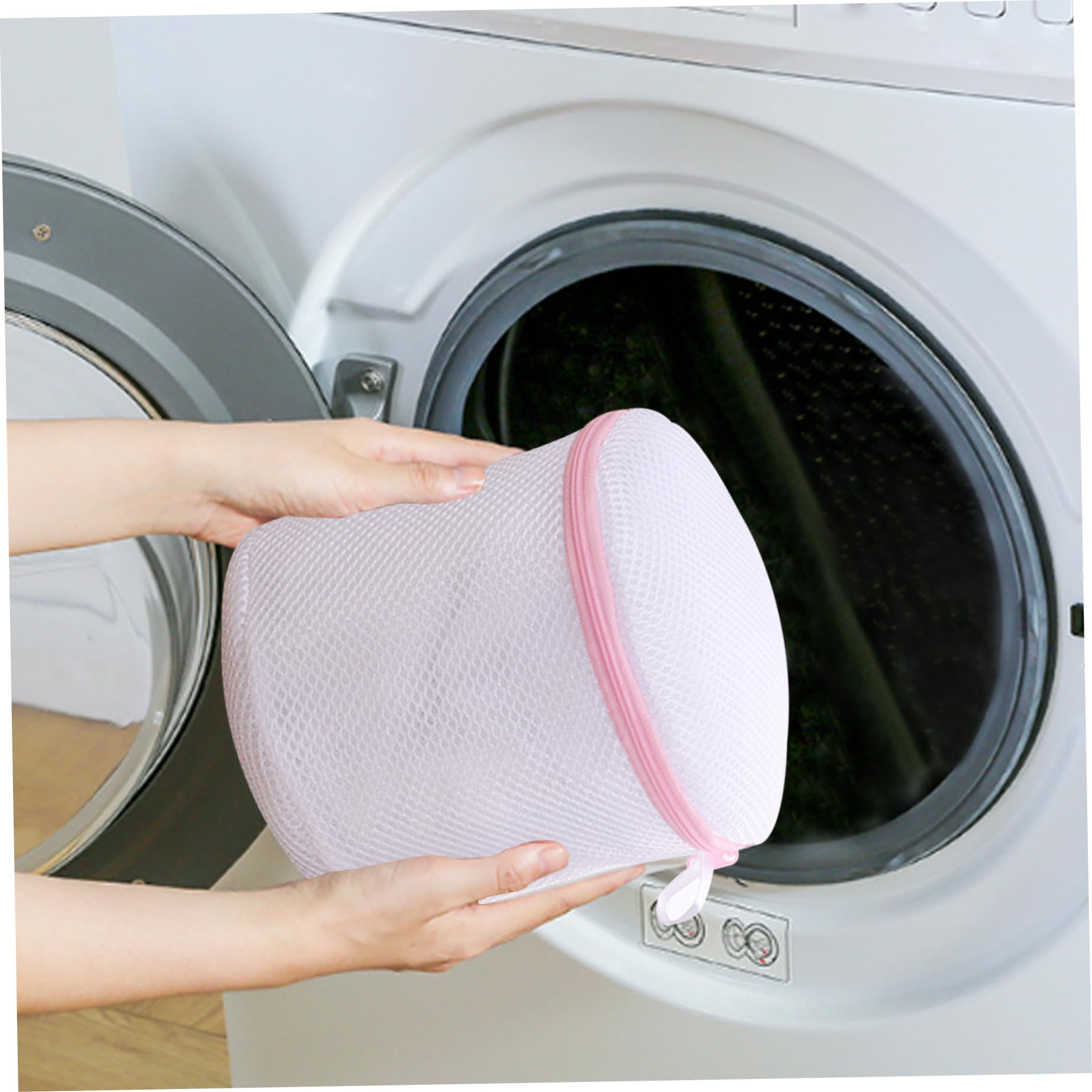 bbJJbbY Bra Bags for Laundry 3PCS Fine Mesh Bra Laundry Bags with Zips Reusable Bra Washing Machine Bags Protector for Delicates, Underwear, Baby Clothes Home Supplies