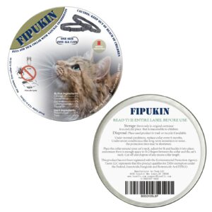 Natural Ingredients Flea Collar for Cats, Safe and Effective Flea and Tick Collar, Waterproof, 8 Months Protection per Collar, Free Comb, One Size Fits All, 13.8 Inches, 2-Pack