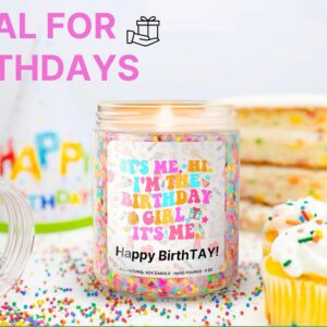 Taylor Birthday Candle, Birthday Gift Ideas and Party Decorations for Girls Boys, Birthday Gifts Merch Supplies, Gifts for Women & Men, Happy Birthday Candle