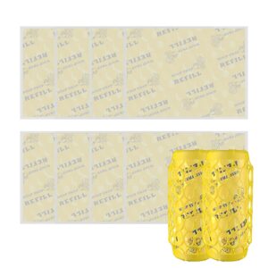 Wasp Trap Refill Sticky, Yellow Jacket Trap Refills Fly Paper Boards Replacement Pads Set (8 PCS)