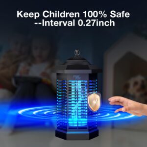 ZingZap Bug Zapper 4200V LED, Mosquito Insect Killer, Fly Zapper Indoor & Outdoor, Rain-Proof, Patio, Lawn & Garden Backyard, Home & Camping with 5ft Power Cord