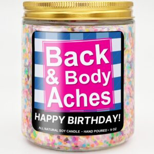 funny happy birthday candle, birthday gifts for women men, gifts for her and him, unique 30th 40th 50th 60th 70th birthday candles gift ideas