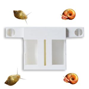 3daquaticsolutions snail trap for aquarium, pest snails catcher overnight, leave trap in your tank with foods to attract snail, easy to use and effective