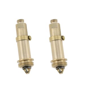 dgzzi 2pcs replacement poppet bolt ejector plug brass waste poppet suitable for bathroom basins and sink and bathtubs