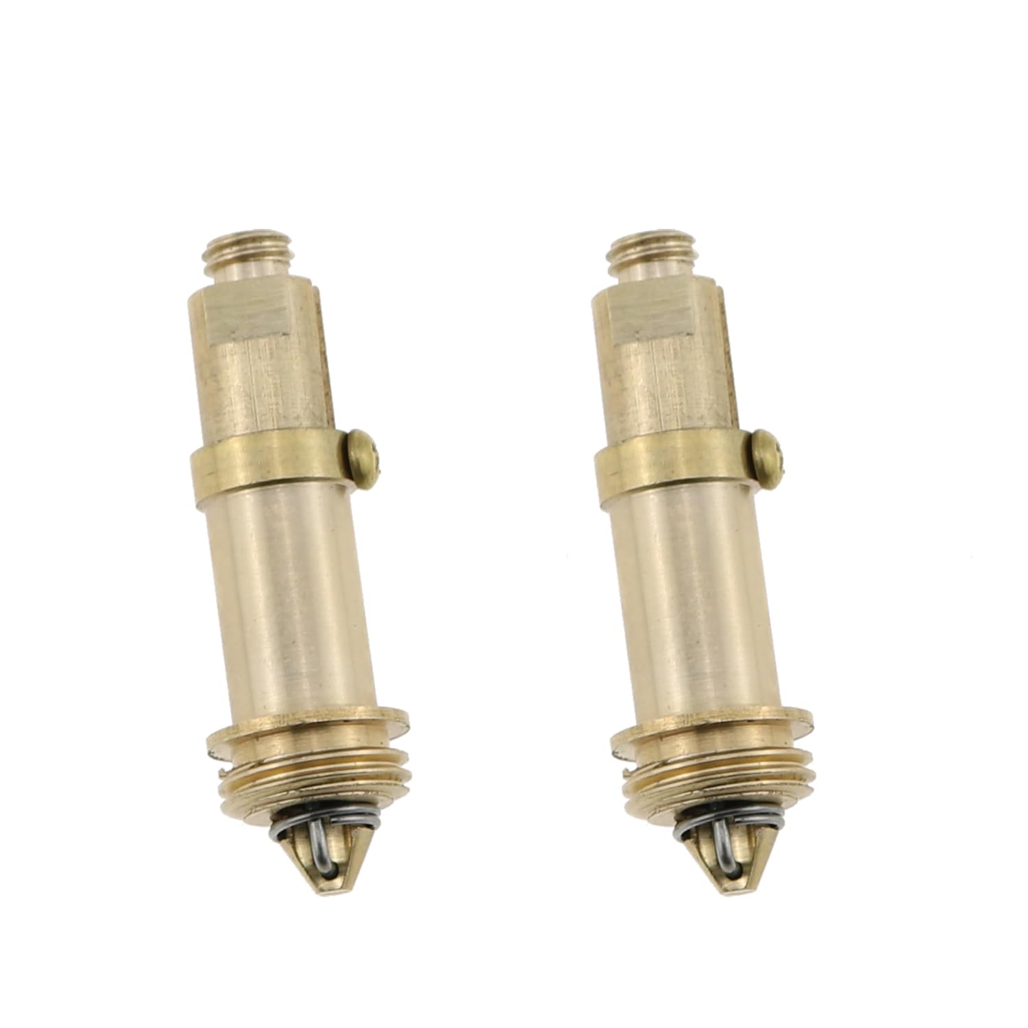 DGZZI 2PCS Replacement Poppet Bolt Ejector Plug Brass Waste Poppet Suitable for Bathroom Basins and Sink and Bathtubs