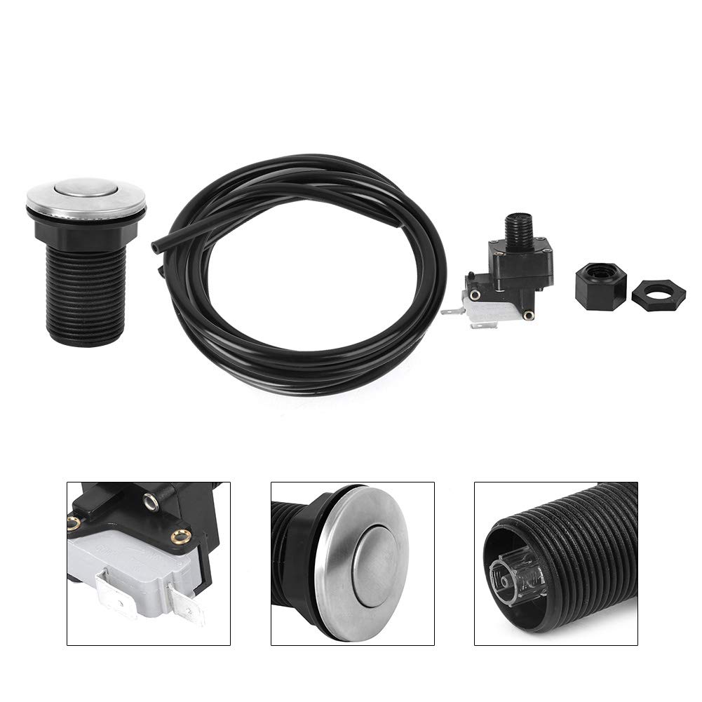 Garbage Disposal Air Switch Spa Bathtub Air Switch Button Kit for Garbage Disposer or Food Waste Equipment