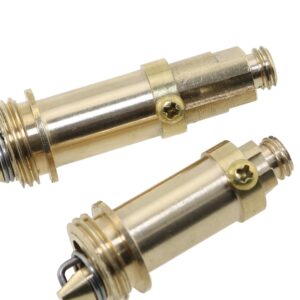 DGZZI 2PCS Replacement Poppet Bolt Ejector Plug Brass Waste Poppet Suitable for Bathroom Basins and Sink and Bathtubs