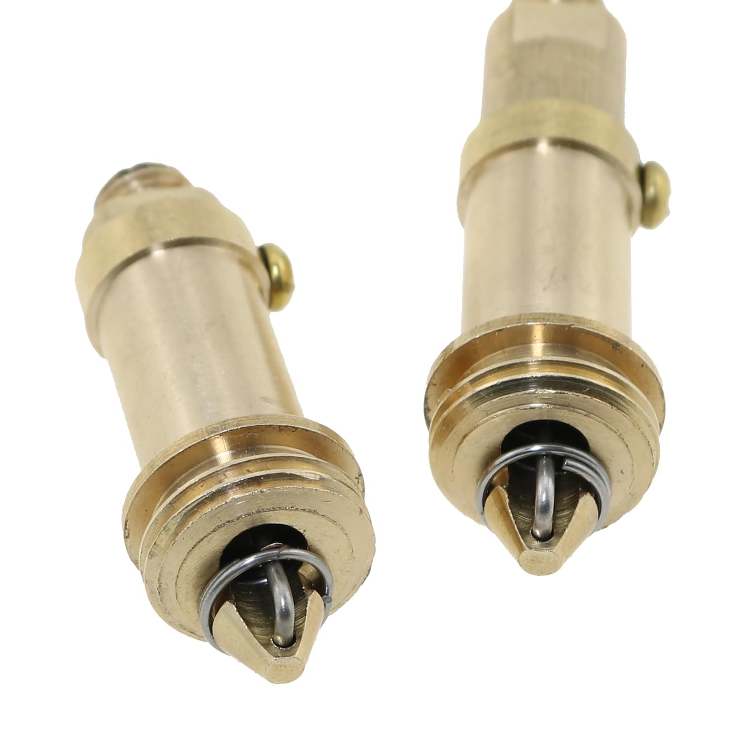 DGZZI 2PCS Replacement Poppet Bolt Ejector Plug Brass Waste Poppet Suitable for Bathroom Basins and Sink and Bathtubs