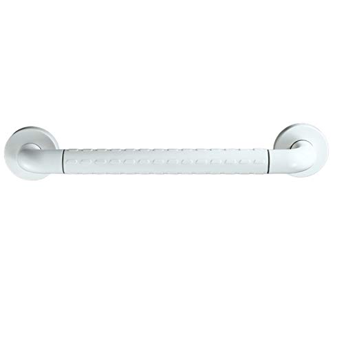 GRCQLWT Grab Bars Shower Grab Bars Bath Grab Bar with Anti-Slip Grip and Safety Luminous Circles Heavy Duty Shower Handle for Bathtub Toilet Bathroom Kitchen, White