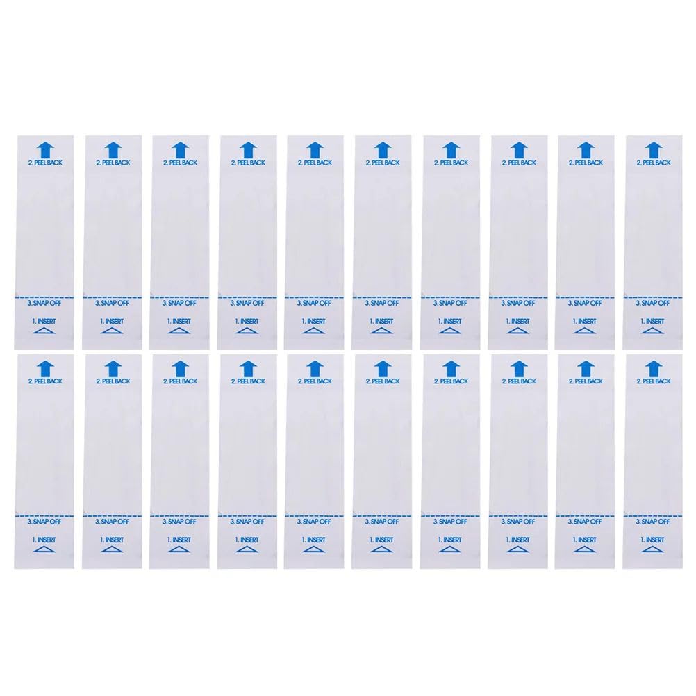 100 Pcs White Disposable Probe Covers for Digital Oral Thermometers Rectal Thermometer Sleeves Universal Probe Covers for Thermometer Safe and Sanitary and Healthy Health Monitors