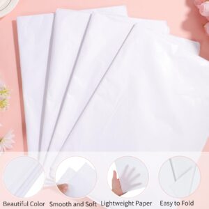 20 x 30 Inches White Tissue Paper 600 Sheets White Wrapping Tissue Paper Bulk for Storage Packaging Christmas Stocking Stuffers Gift Bags Wedding Birthday Art Crafts