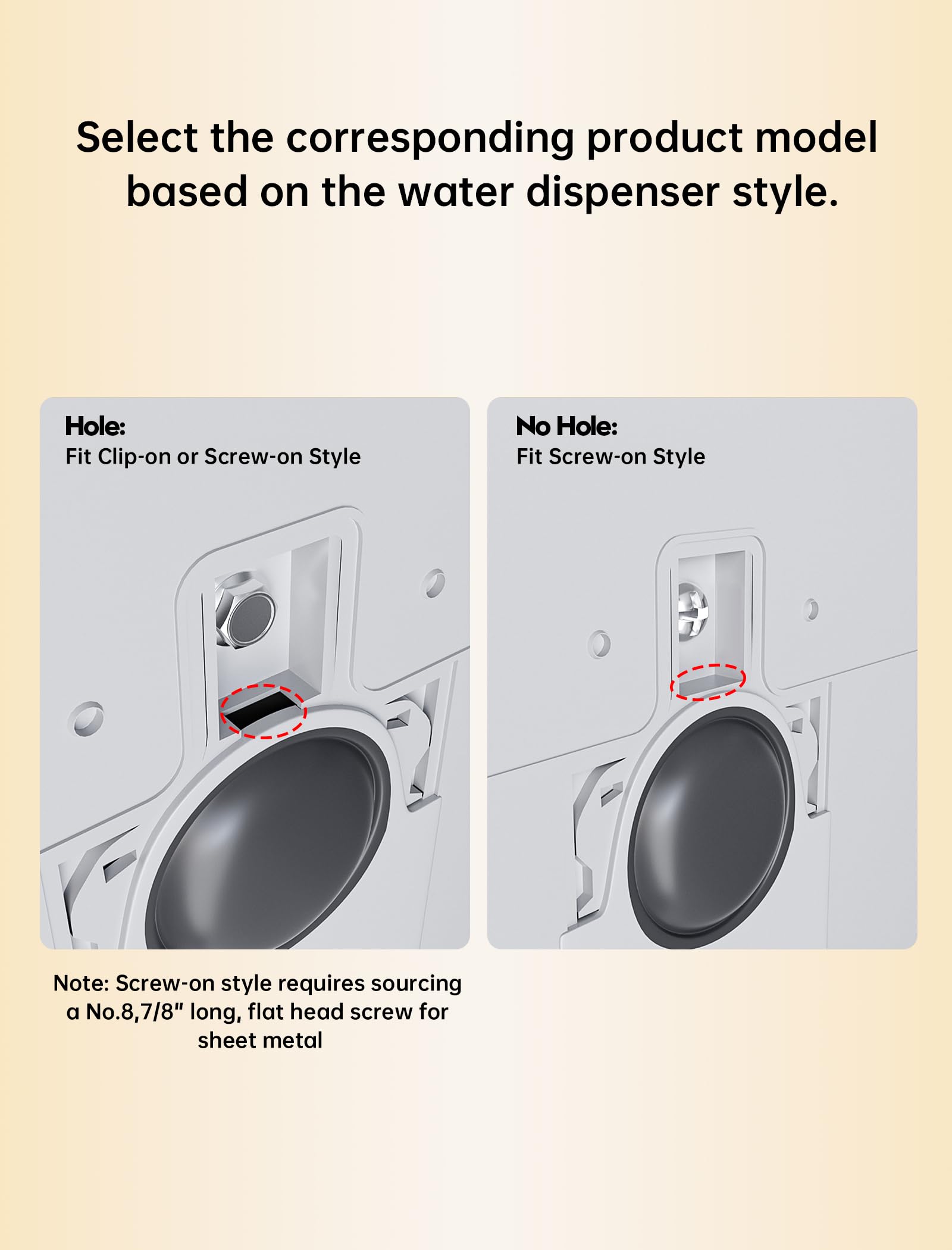 Upgraded Water Dispenser Lever for Refrigerator Interior Water Dispensers, [One-Handed Operation] Replacement Handed Water Dispensing Lever for Whirlpool Refrigerators and Other Models(Clip-On Style)