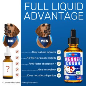 Herbal Dietary Supplement ✿ Dog and Cat Cough ✿ Cat and Dog Natural Supplement ✿ Natural Composition ✿ 1 Oz